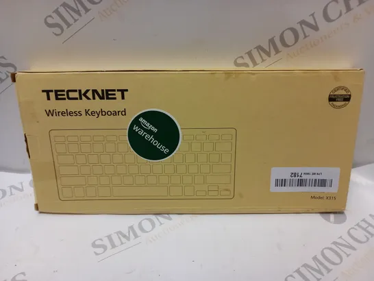 BOXED TECKNECK WIRELESS KEYBOARD