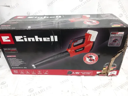 BOXED EINHELL POWER X CHARGE 18V CORDLESS LEAF BLOWER