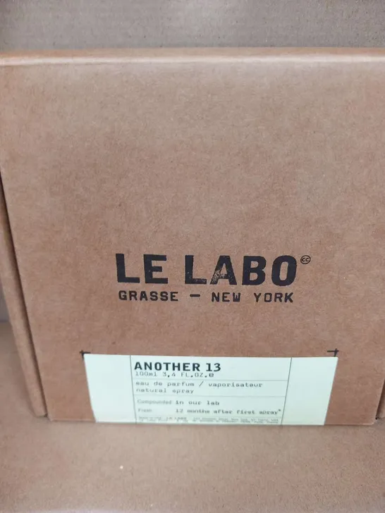 BOXED LE LABO GRASSE NEW YORK ANOTHER 13 100ML EAU DE PARFUM 