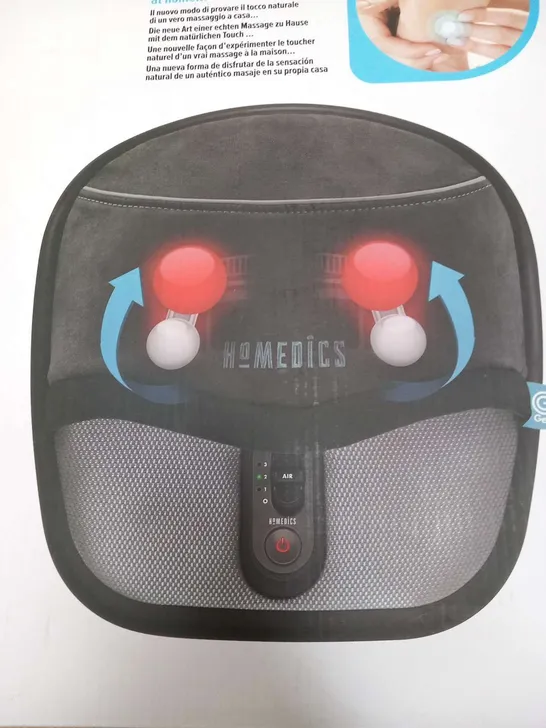 BOXED HOMEDICS SHIATSU FOOT MASSAGER WITH HEAT GSF-500H-EU