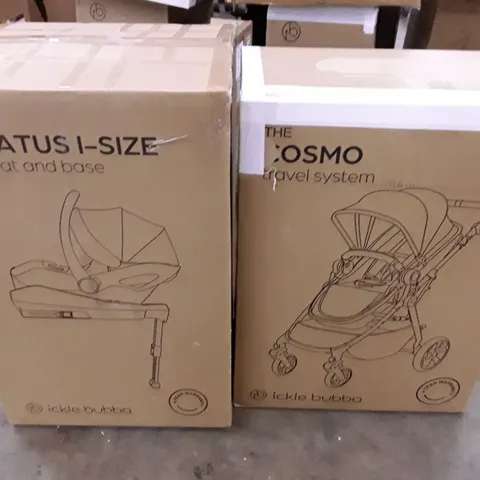 COSMO ALL-IN-ONE I-SIZE TRAVEL SYSTEM (2 BOXES)