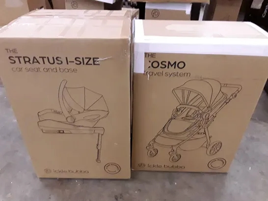 COSMO ALL-IN-ONE I-SIZE TRAVEL SYSTEM (2 BOXES)