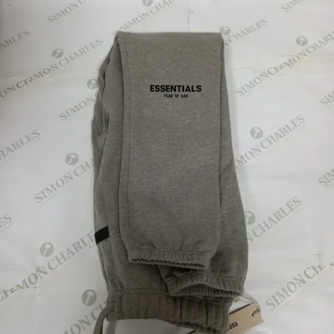 ESSENTIALS FEAR OF GOD TRACKSUIT BOTTOMS SIZE S