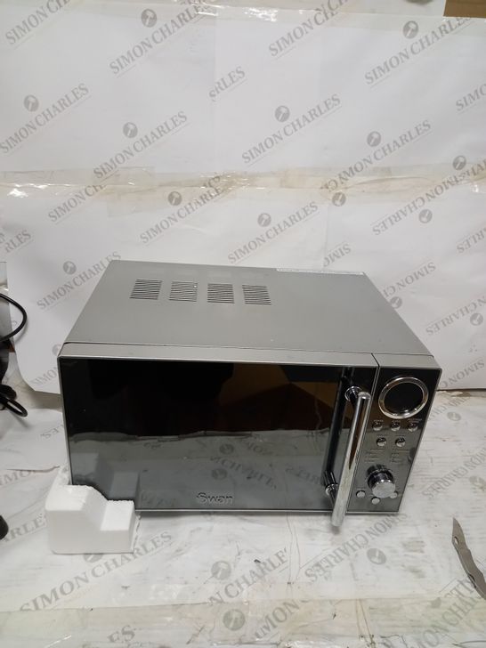 SWAN 20L MIRROR DOOR MICROWAVE 