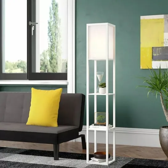 BOXED LENA 160cm COLUMN FLOOR LAMP - NO SHADE (1 BOX) 