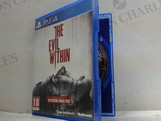 THE EVIL WITHIN PLAYSTATION 4 GAME