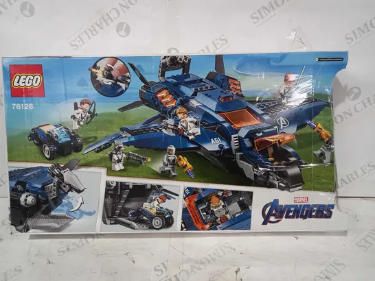 LEGO MARVEL AVENGERS 76126 - AVENGERS ULTIMATE QUINJET