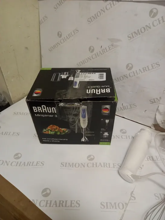 BRAUN MQ3025 SPAGHETTI HAND BLENDER 