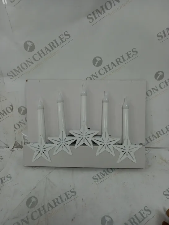 BOXED STAR 5 LIGHT CANDLE BRIDGE RRP £17.99