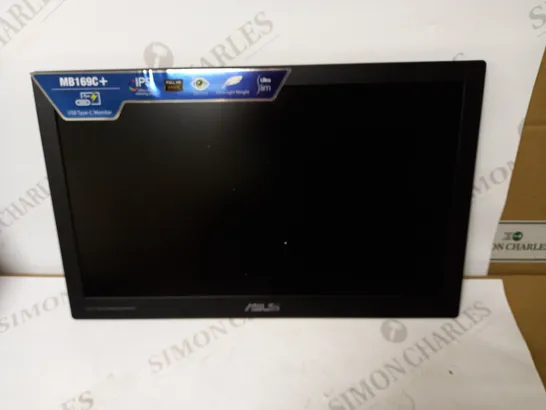 ASUS MB169 ULTRA SLIM TYPE-C MONITOR