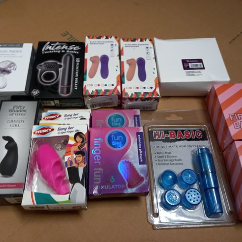 LOT OF 14 ASSORTED PERSONAL PLEASURE ITEMS 