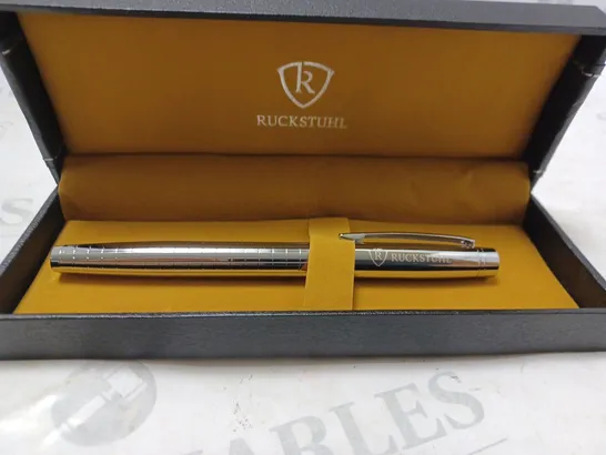 RUCKSTUHL STAINLESS STEEL LUXURY PEN IN GIFT BOX 