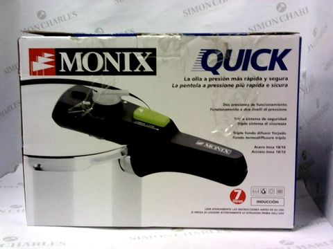 MONIX QUICK STAINLESS STEEL PRESSURE COOKER