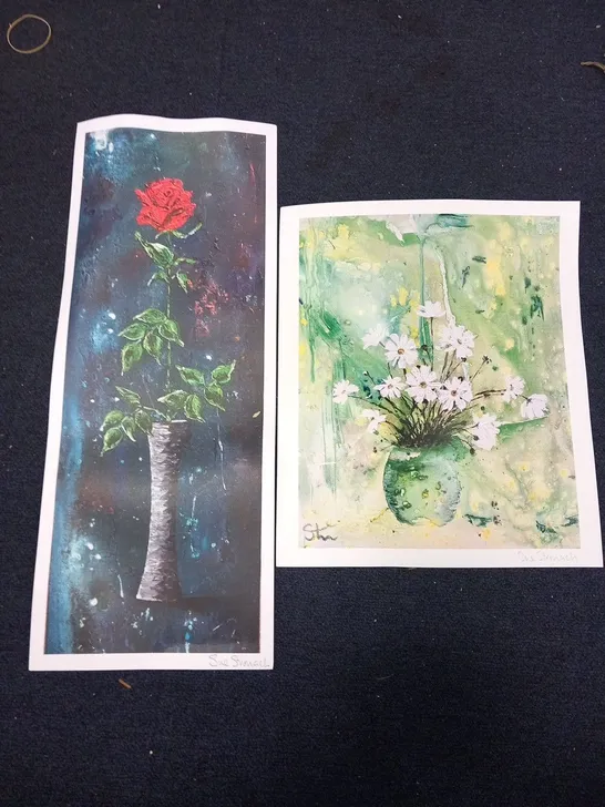 2 ASSORTED SUE STRANOCH PRINTS