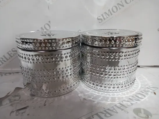 HOMEWORX SET OF 2 VANILLA CANDLES