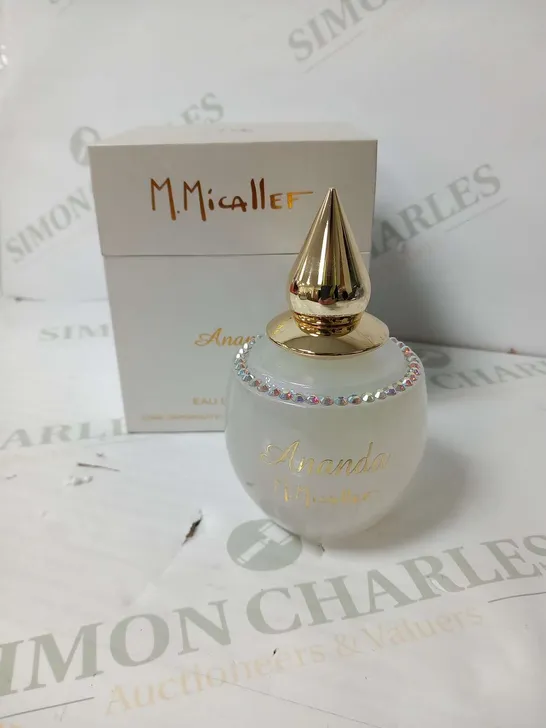 BOXED M.MICALLEF AMANDA EAU DE PARFUM 100ML