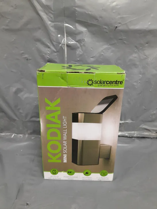 BOXED AND SEALED KODIAK MINI SOLAR WALL LIGHT