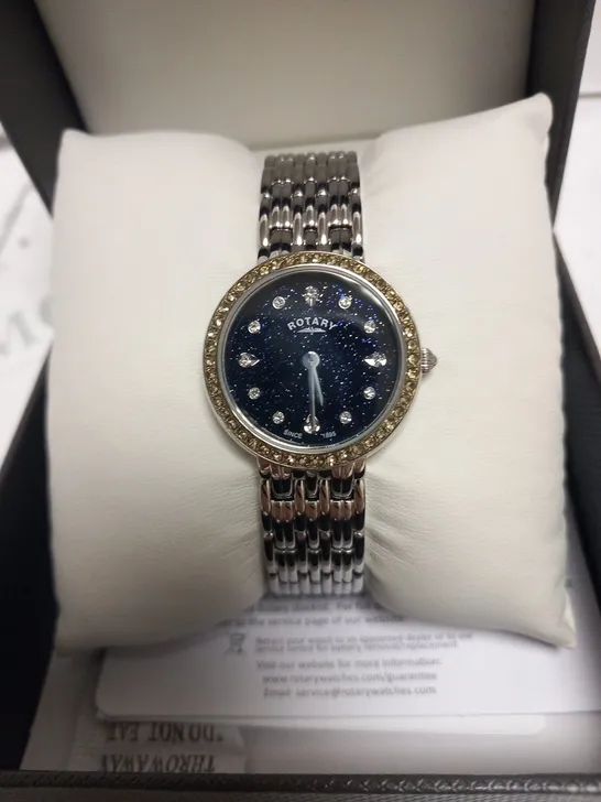 BOXED ROTARY LADIES KENSINGTON WRIST WATCH