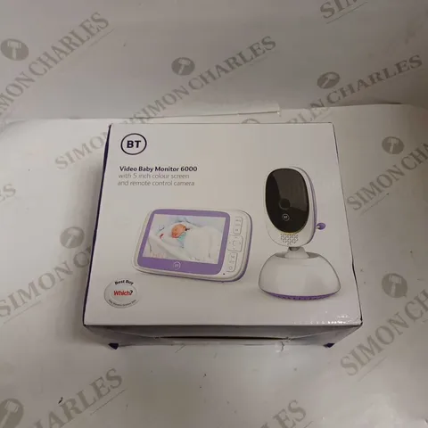 BT VIDEO BABY MONITOR 6000