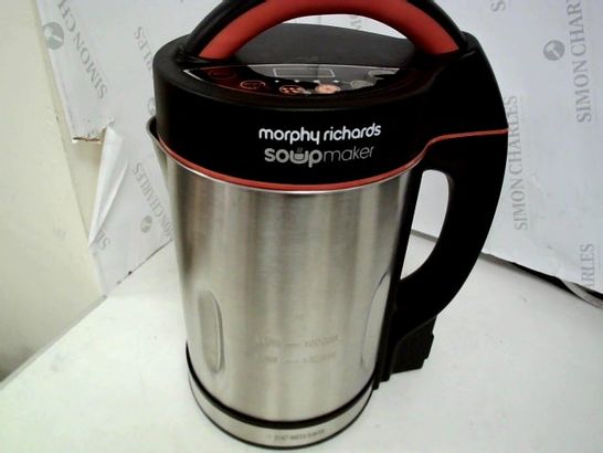 MORPHY RICHARDS 48822 SOUP MAKER, STAINLESS STEEL, 1000 W, 1.6 LITERS