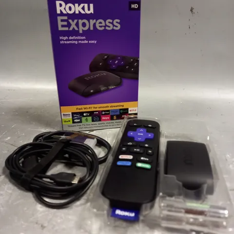 BOXED ROKU EXPRESS STREAMING PLAYER 