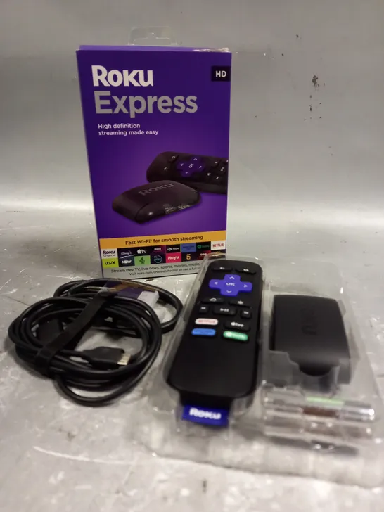 BOXED ROKU EXPRESS STREAMING PLAYER 