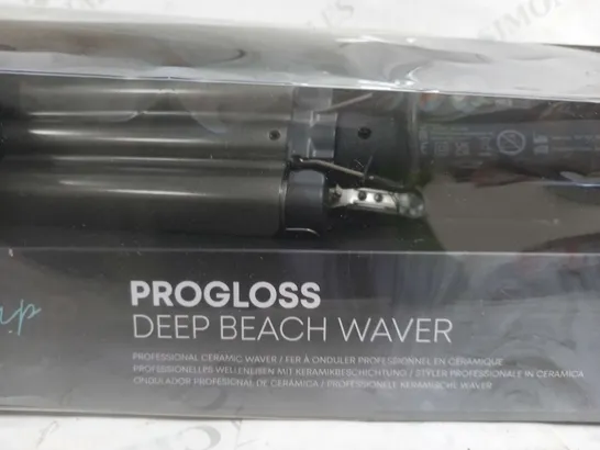 BOXED PROGLOSS DEEP BEACH HAIR WAVER  RRP £59.99