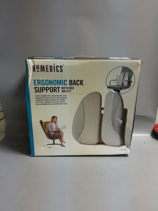 BOXED HOMEDICS ERGONOMIC BACK SUPPORT ER-BS200H