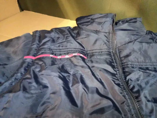 PRADA NAVY/LOGO PADDED WINTER JACKET