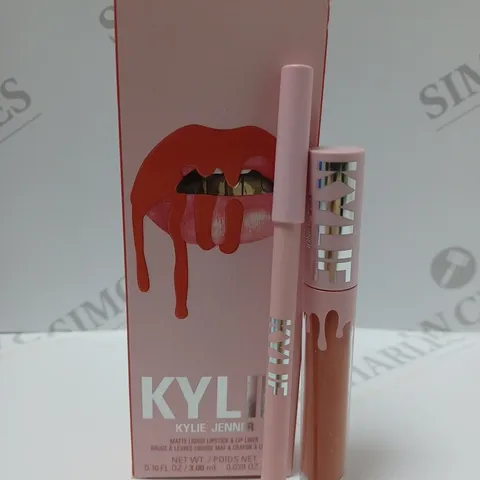 KYLIE JENNER MATTE LIQUID LIPSTICK & LIP LINER KIT - SWEATER WEATHER 