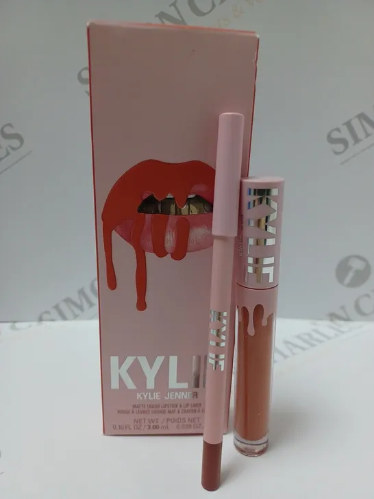 KYLIE JENNER MATTE LIQUID LIPSTICK & LIP LINER KIT - SWEATER WEATHER 