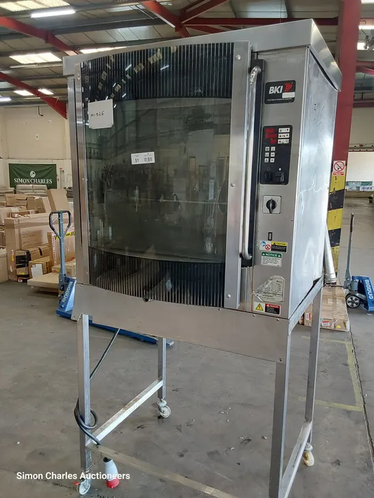 BKI ROTISSERIE OVEN ON STAND