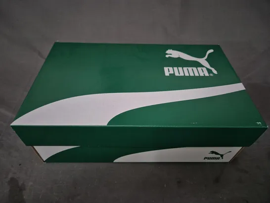 BOXED PAIR OF PUMA WOMEN'S CALI SPORT TONAL SHOES IN MARSHMALLOW UK SIZE 6