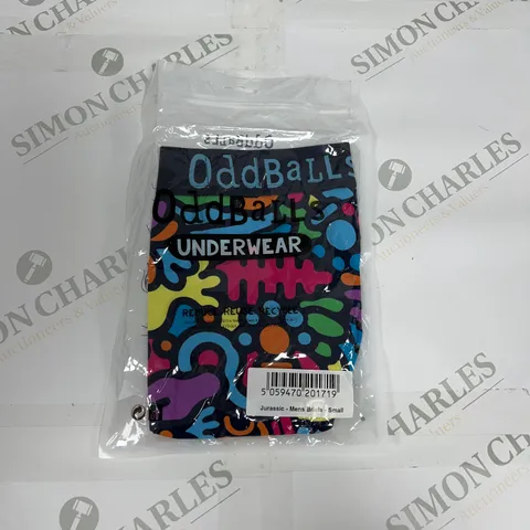 ODDBALLS UNDERWEAR BRIEFS IN JURASSIC SIZE SMALL