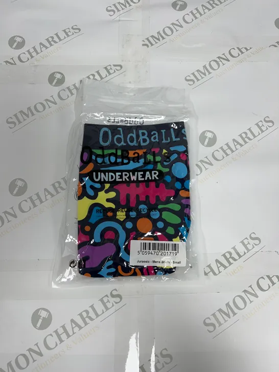 ODDBALLS UNDERWEAR BRIEFS IN JURASSIC SIZE SMALL