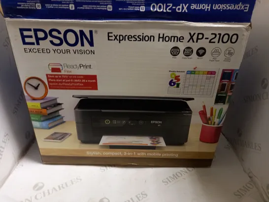 BOXED EPSON EXPRESSION HOME XP-2100 PRINTER