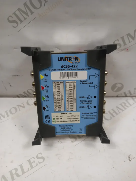 UNITRON DCSS-422 TWO WAY LEGACY SWITCH 