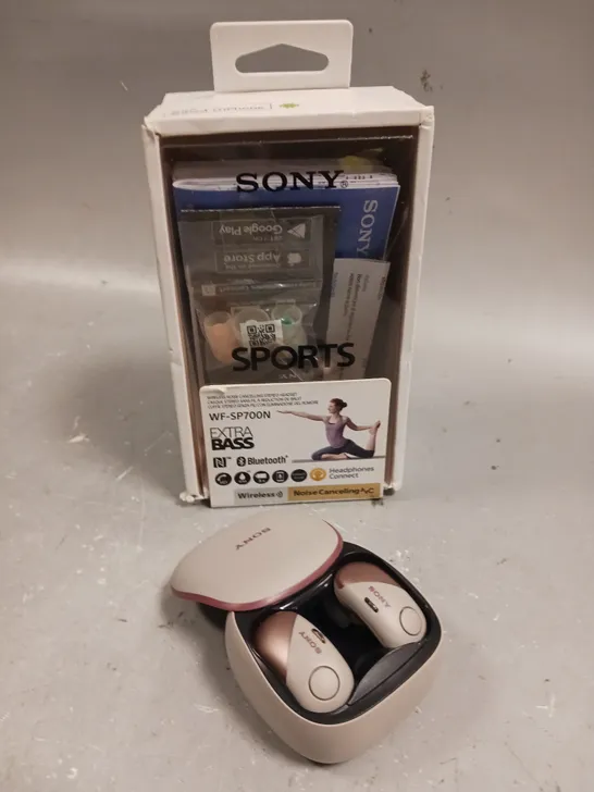 BOXED SONY WF-SP700N SPORTS WIRELESS EARPHONES 