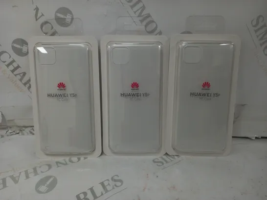 BOX OF APPROX. 20 ASSORTED HUAWEI Y5P CLEAR CASE