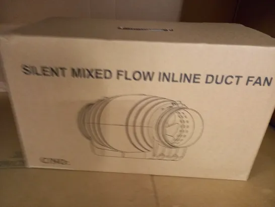 BOXED 150MM SILENT MIXED FLOW INLINE DUCT FAN