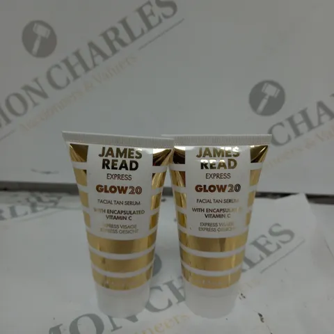 2X JAMES READ GLOW 20 25ML