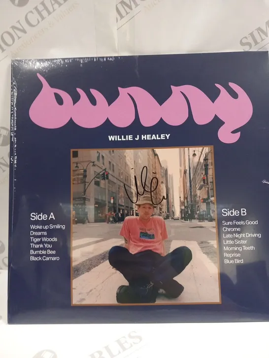 WILLIE J HEALEY BUNNY SIGNED VINYL