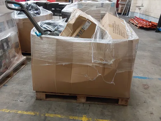 PALLET OF APPROXIMATELY 22 UNPROCESSED RAW RETURN HOUSEHOLD AND ELECTRICAL GOODS TO INCLUDE;