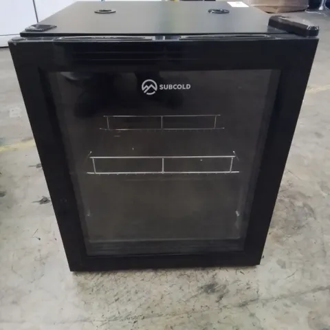 SUBCOLD SUPER50 – MINI FRIDGE | 50L DRINKS FRIDGE | ENERGY EFFICIENT IN BLACK [ENERGY CLASS E]