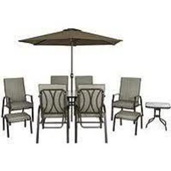 BOXED GRADE 1 CANNES 11 PIECE DINING SET (3 BOXES)