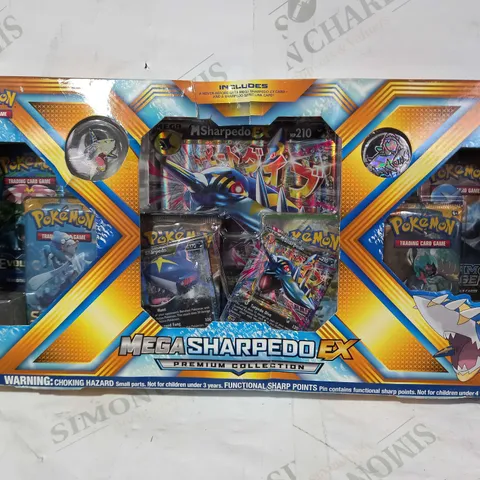 POKÉMON TRADING CARD GAME MEGA SHARPEDO EX PREMIUM COLLECTION