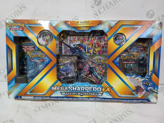 POKÉMON TRADING CARD GAME MEGA SHARPEDO EX PREMIUM COLLECTION