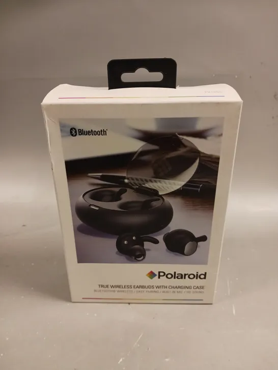 APPROXIMATELY 15 BOXED POLAROID TRUE WIRELESS EARPHONES 