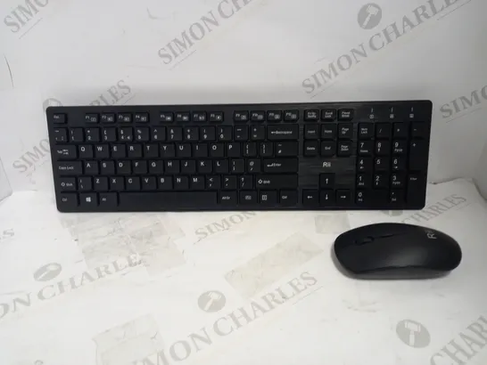 RII WIRELESS KEYBOARD AND MOUSE SET 