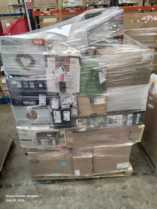 PALLET OF APPROXIMATELY 44 UNPROCESSED RAW RETURN HOUSEHOLD AND ELECTRICAL GOODS TO INCLUDE;